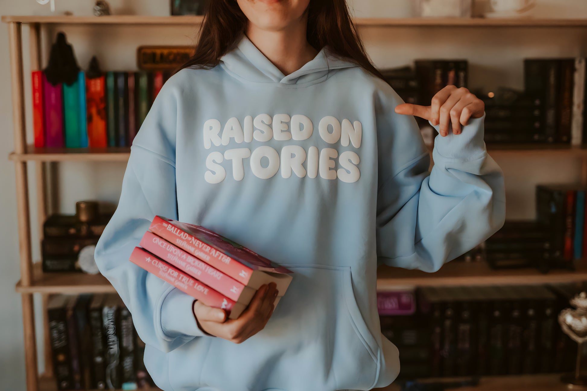 Raised on Stories Hoodie