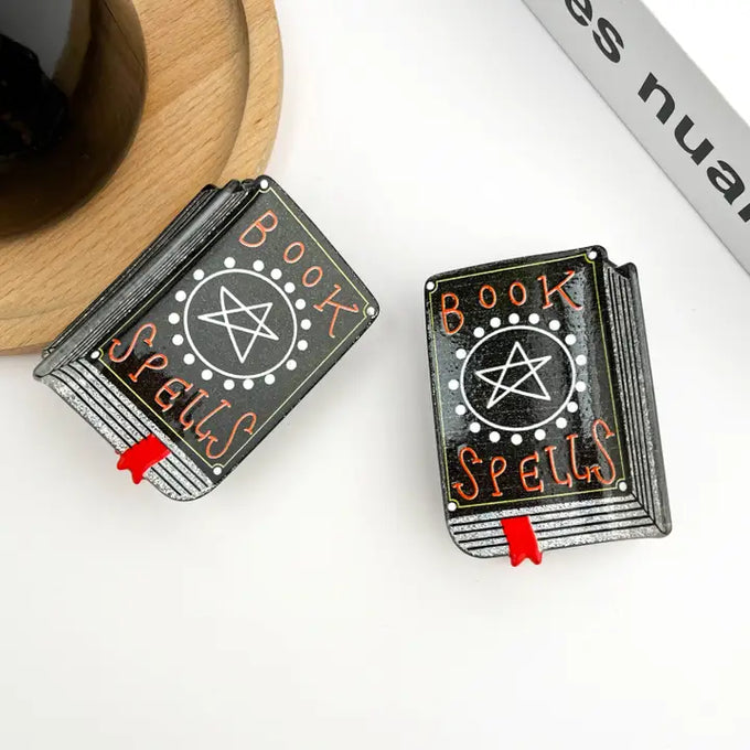 Spell Book Hair Claw Clip
