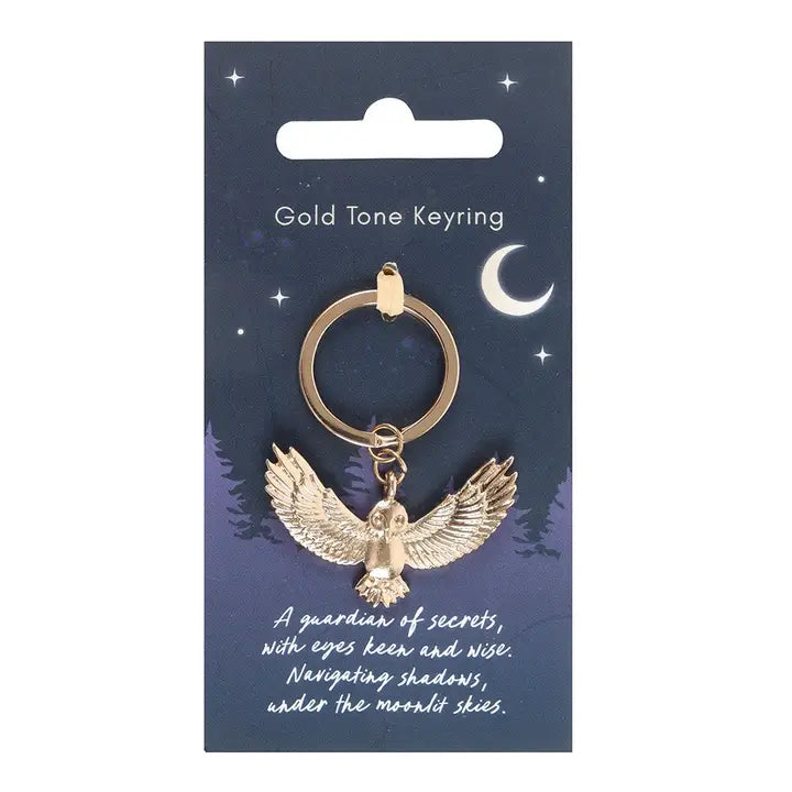 Night Owl Key Ring
