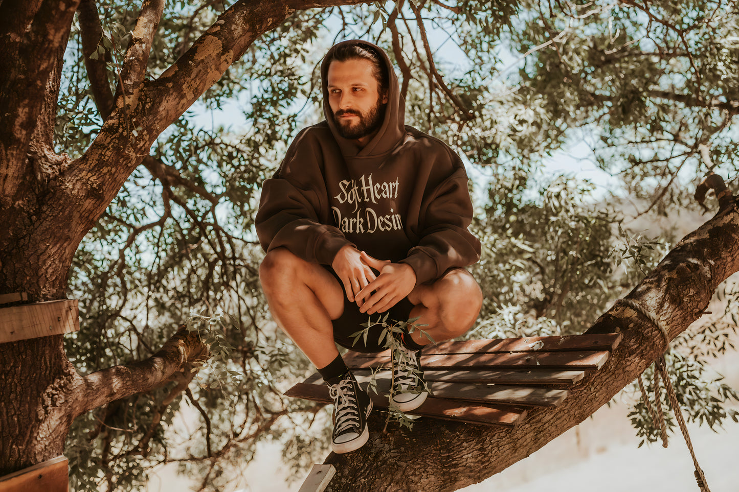 Soft Heart Dark Desires Hoodie