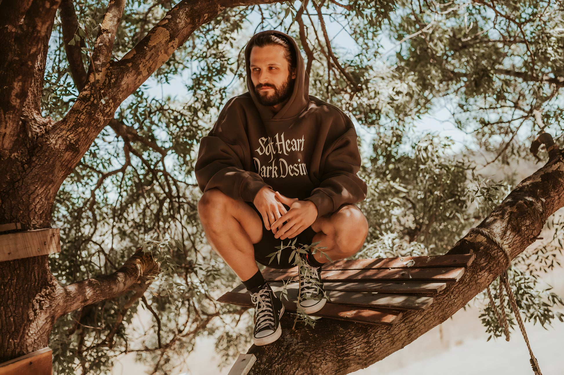 Soft Heart Dark Desires Hoodie