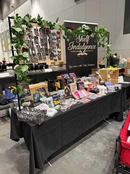 A convention booth