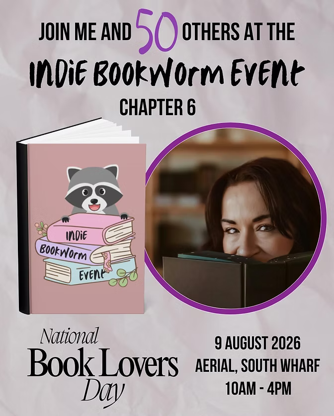 Flyer for Indie Bookworm Event