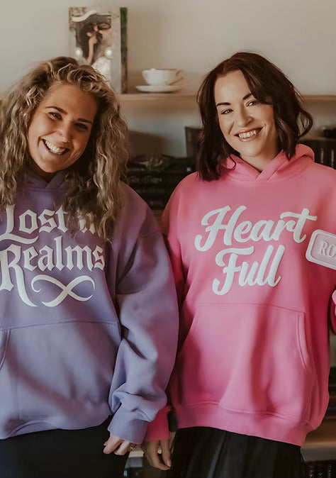 Lost in Realms Heart Full hoodie
